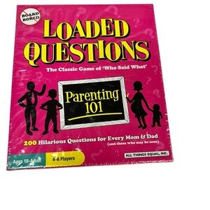 Loaded Questions Parenting 101 Board Game - Pink
